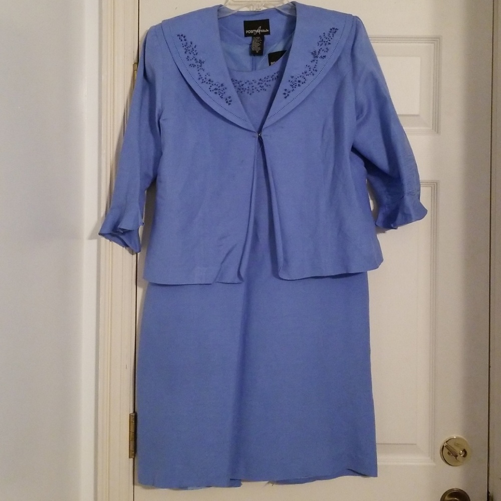 A dress and jacket set